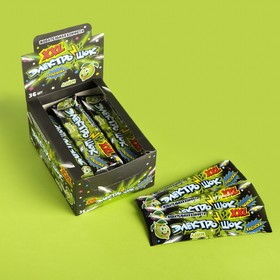 Жевательная конфета "Электрошок XXL" с ароматом лайма, 25 г. (36 шт)