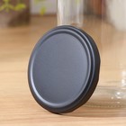 Крышка матовая ТО-82 мм, металл, упаковка 20 шт, цвет чёрный 9156277