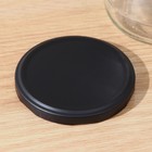 Крышка матовая ТО-82 мм, металл, упаковка 20 шт, цвет чёрный 9156277