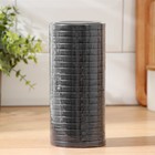 Крышка матовая ТО-82 мм, металл, упаковка 20 шт, цвет чёрный 9156277