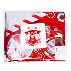 Шар фольгированный 28" «Домик Деда Мороза» 9088525