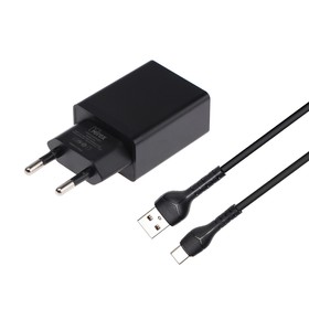 {{photo.Alt || photo.Description || 'Сетевое зарядное устройство Mirex U16t, USB, 2.4 А, кабель Type-C, 1 м, черное'}}