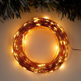 УЦЕНКА НИТЬ ROSA. IP20, 20 м, Н.М. LED(1608)-200-12V, БП в комплекте, фиксинг, Т/БЕЛЫЙ