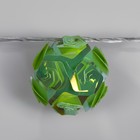 Гирлянда «Нить» 4.5 м с насадками «Цветочные шары», IP20, прозрачная нить, 15 LED, свечение зелёное, 220 В 7867293