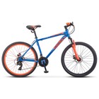 Велосипед 26" Stels Navigator-500 D, F020, цвет синий/красный, размер 18" - фото 6942431