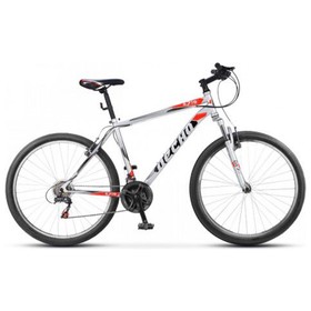 Велосипед 27,5" Десна-2710 V, F010, цвет серебристый/красный, размер 19''