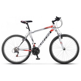 Велосипед 27,5" Десна-2710 V, F010, цвет серебристый/красный, размер 21''