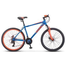 Велосипед 26" Stels Navigator-500 MD, F020, цвет синий/красный, размер 20"