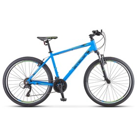Велосипед 26" Stels Navigator-590 V, K010, цвет синий/салатовый, размер 20"