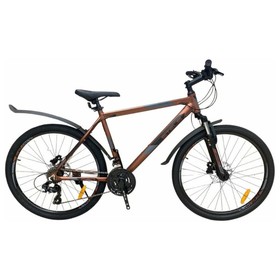 Велосипед 26" Stels Navigator-620 D, V010, цвет коричневый, размер 19"