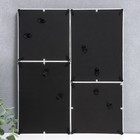 Фоторамка на 4 фото 10х10, 10х15 см "Классика" белая набор 4 шт 31,5х26 см - фото 725792723