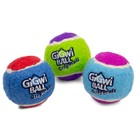 Игрушка для собак Три мяча с пищалкой 4,8см, серия GiGwi BALL Originals 9186115 - фото 8265841