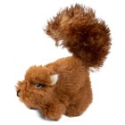 Игрушка для собак Белка с пищалкой 16см, серия PLUSH FRIENDZ - фото 7655340