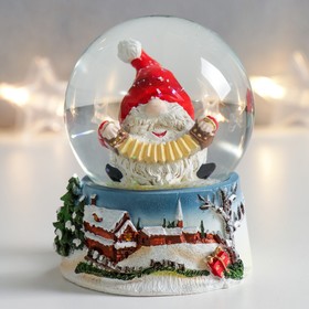 {{photo.Alt || photo.Description || 'Стеклянный шар &quot;Дед Мороз - гармонист&quot; 7х6,7х8,8 см'}}