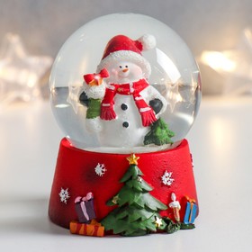 {{photo.Alt || photo.Description || 'Стеклянный шар &quot;Снеговик с носком подарков&quot; 7х6,7х8,8 см'}}
