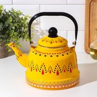Чайник эмалированный «Валенсия», 2,5 л, 24×17×26 см, индукция, цвет жёлтый - фото 6944875