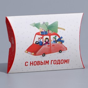 Коробка сборная фигурная «Машинка», 11 × 8 × 2 см в Донецке