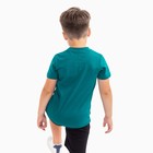 Футболка детская, цвет изумрудный, рост 146 см - фото 802274873