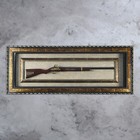 Souvenir in a frame, the gun Souvenir in a frame, the gun