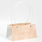 Пакет влагостойкий для цветов «Flakes», 24 х 12 х 12 см 7705512