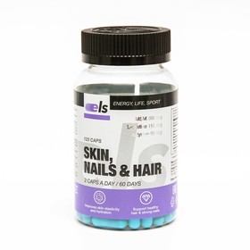 Витамины Skin Nails & Hair для красоты и здоровья волос, кожи, ногтей, 120 капсул