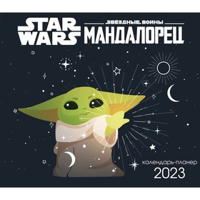 Настенный календарь-планер «Мандалорец» 2023 год, 24,5х28 см 9240645