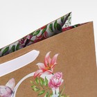 Пакет крафтовый горизонтальный «LOVE», L 31 × 40 × 11,5 см 7892756