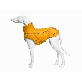 Жилет зимний для собак Аляска, размер 60 (ДС 55-60, ОГ 78-92, ОШ до 68 см), горчичный
