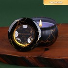 Новогодняя свеча в железной банке «Роскошного года», аромат лаванда, 7 х 7 х 5,5 см. - фото 5581144