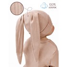 Чепчик детский Fashion bunny, размер 38-40 см, цвет бежевый - фото 6524778