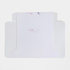 Коробка складная  «Цветы», 20 х 20 х 5 см (5 шт) - фото 802279328