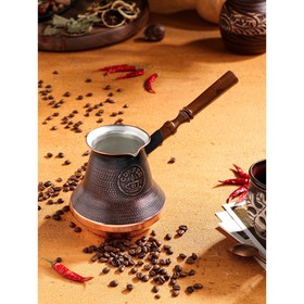 {{photo.Alt || photo.Description || 'Турка для кофе &quot;Армянская джезва&quot;, медная, средняя, 800 мл'}}
