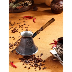 {{photo.Alt || photo.Description || 'Турка для кофе &quot;Армянская джезва&quot;, для индукции, медная, средняя, 680 мл'}}