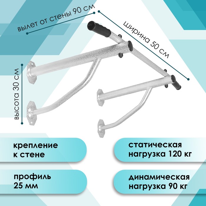 Настенный турник &quot;Атлет&quot;, цвета МИКС