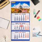 Календарь квартальный, трио "Природа - 9" 2023 год - фото 5687152