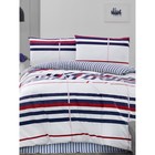 КПБ евро Striped, размер 240х260 см, 200x220 см, 50x70 см-2 шт, цвет красный 9254570 - фото 6949921