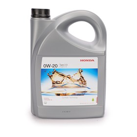 Масло моторное Honda 0W20 Engine Oil Type 2.0 SN, синтетическое, 4 л 9253422