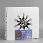 Гирлянда «Белт-лайт» 5 м с насадками «Роса», IP44, УМС, тёмная нить, 50 LED, свечение мульти, 3 В 7989821