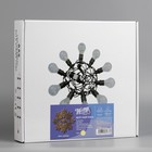 Гирлянда «Белт-лайт» 5 м с насадками «Роса», IP44, УМС, тёмная нить, 50 LED, свечение тёплое белое, 3 В 7989823