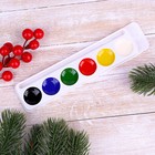 Деревянные фигурки под раскраску с мягкой игрушкой «Весёлый снеговик» - фото 107880068