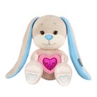 Мягкая игрушка «Зайка с розовым сердцем», 25 см - фото 107751638
