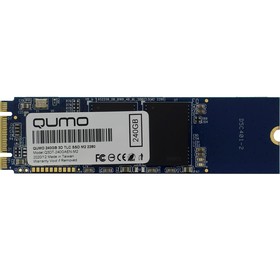 Накопитель SSD QUMO Novation Q3DT-240GAEN-M2, 240Гб, PCI-E x4, M2