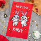 Полотенце Доляна New Year party 35х60 см, 100% хлопок, 160 г/м2 9081824 - фото 7230699