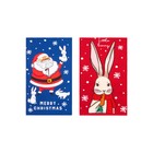 Набор полотенец кух. Доляна Bunny & Santa 35х60 см - 2 шт, 100% хл - фото 802546835