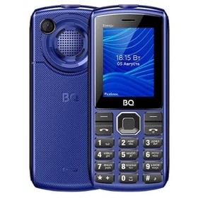 Сотовый телефон BQ M-2452 Energy, 2.4", 2sim, 32Мб, microSD, BT 3.0, 4000мАч, сине-черный