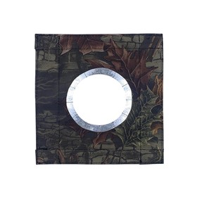 Накладка на окно "Сибтермо" для палатки "Следопып" под дровяную печь, 25х25 см, диаметр 80-100 мм, 01410604