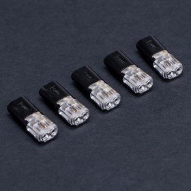 Разъем-коннектор TORSO, автомобильный, 2 pin, 22-20 AWG, до 36В, 9 А, набор 5 шт 7651503