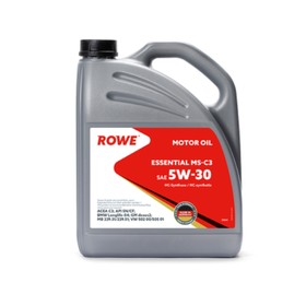 Масло моторное Rowe 5/30 Essential MS-C3 SN/CF, C3, синтетическое, 5 л 9259901