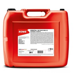 Масло моторное Rowe 5/30 Essential MS-C3 SN/CF, C3, синтетическое, 20 л 9259902