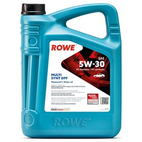 Масло моторное Rowe 5/30 Hightec Multi Synt DPF SP/CF, C3, синтетическое, 4 л 9259913